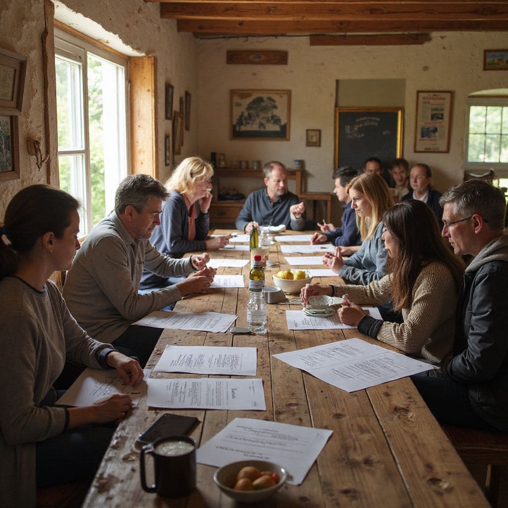 Local community training session