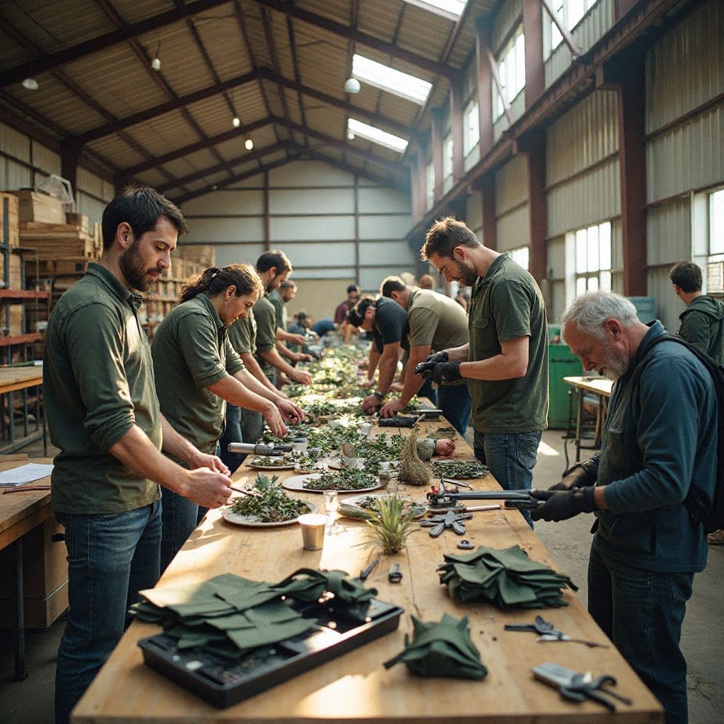 Eco-friendly equipment preparation for tours