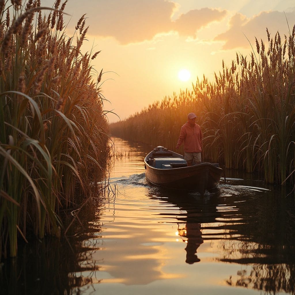 Danube Delta waterways