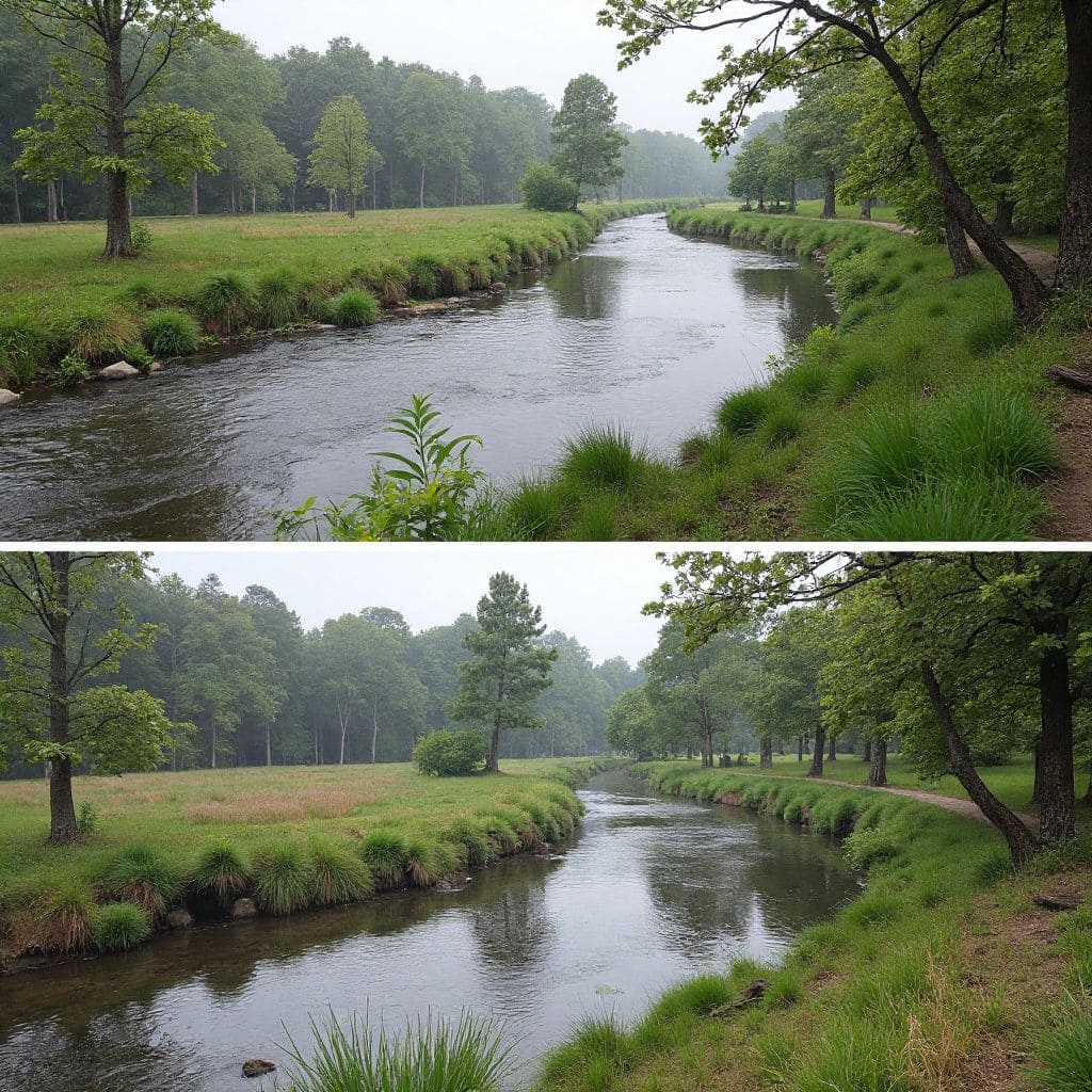 River restoration project