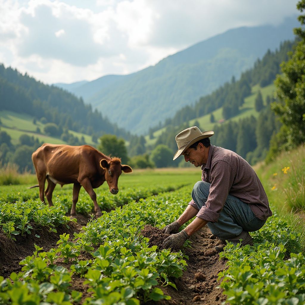 Traditional sustainable farming practices in Transylvania